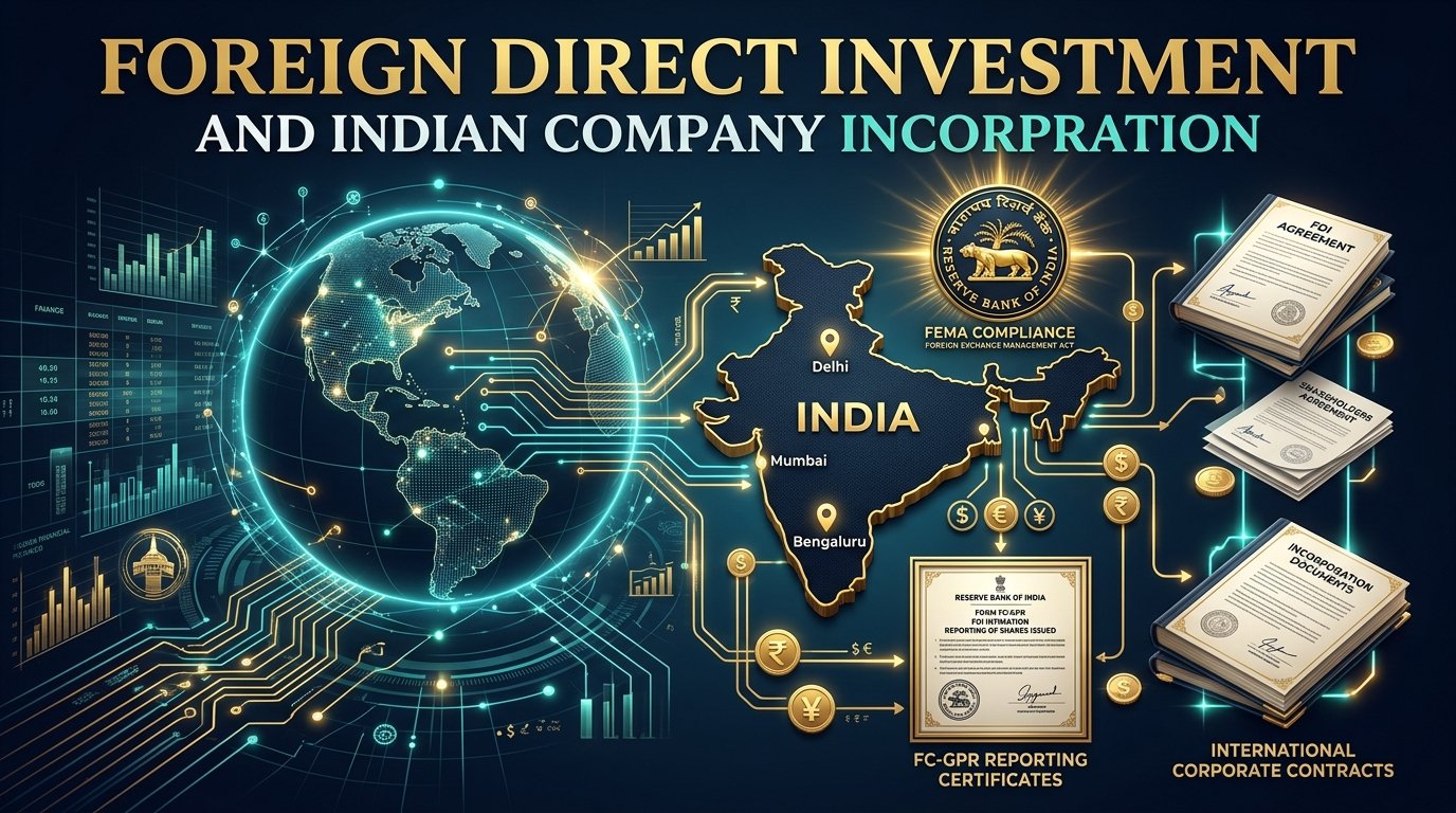Starting an Indian Company With a Foreign Shareholder: Incorporation, FEMA and FC-GPR Explained