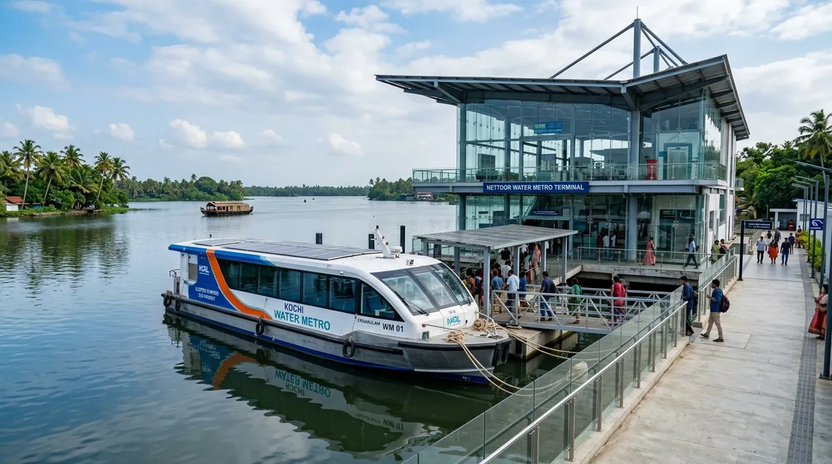 Kochi Water Metro Expansion 2026: Nettoor Terminal to Improve Kakkanad and Infopark Connectivity